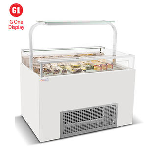 Mesas de Café de Estilo Clásico Personalizadas con Tapa de Mármol LED, Elegantes Estantes de Hierro para Supermercados, Diseño Interior Impermeable y Ecológico - Product Image 4