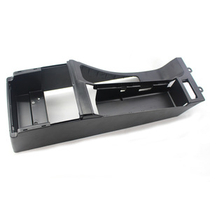 Bmw E46 Center <b>Console</b> Armrest Storage Box <b>Black</b> Abs Material For 1999 2006 Models W097K - Product Image 1