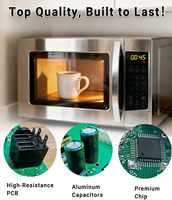 Carte de commande principale pour four à micro-ondes WB27X29801 - Minuterie numérique et contrôle de la puissance, compatible avec plusieurs modèles