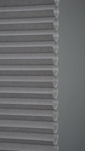 Tissu de rideau vertical en nid d'abeille transparent en polyester intégré pour portes et fenêtres, utilisation dans les hôtels et les bureaux - Product Image 2