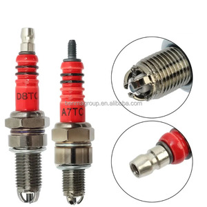 Pièces de rechange pour moteur haute performance, cyclomoteur, scooter, <span class=keywords><strong>quad</strong></span>, bougie d'allumage à 3 électrodes A7TC C7HSA pour 110CC GY6 <span class=keywords><strong>50</strong></span> CD110 - Product Image 6