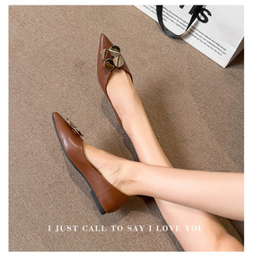 Chaussures pour Femmes Nouveaux Styles Bureau Décolleté en V Strass Brillants Décontractées à Enfiler Loafers <span class=keywords><strong>Mules</strong></span> <span class=keywords><strong>Espadrilles</strong></span> - Product Image 5