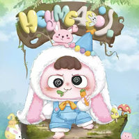Nuevo Bebé Heyme-400% V1 Primera Generación Caja Sorpresa Linda y Moderna Muñeca de Peluche Corto Hecha a Mano Unisex Edades 5+ Regalo de Cumpleaños Tamaño Grande