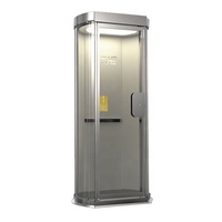 Ascenseur hydraulique compact pour maison, 2 étages, type capsule, petite maison
