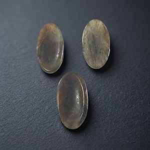 Pierre de méditation artisanale en Aventurine bleue, Agate naturelle, Pierre précieuse de guérison en cristal, Pierre semi-précieuse sculptée style Chakra, ovale, pour mariage - Product Image 1