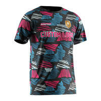 Impression de luxe sport pour hommes à manches courtes entraînement de rugby usure maillot afrique du sud hauts argentins chemise de rugby avec pays