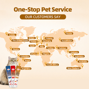 Friandises crémeuses pour chats à haute teneur en humidité, 15g, saveurs poulet, thon, saumon, aliments humides pour chats, snacks, OEM, marque privée, directement de l'usine - Product Image 6