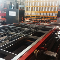 Machine à souder à fil pour paniers électriques avec composants PLC SADE SD1200 en acier au carbone 60-80 cycles/min