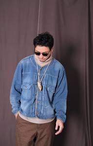 Veste en jean pour hommes Vente en gros à la mode assortie - Product Image 3