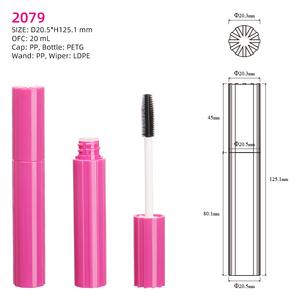 Flacon de <span class=keywords><strong>mascara</strong></span> vide en PETG de 20 ml, design spécial personnalisé, tube de <span class=keywords><strong>mascara</strong></span> vide, contenants vides pour colle à cils - Product Image 2