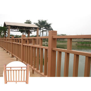 <span class=keywords><strong>Balustrade</strong></span> de protection en bois et en plastique, <span class=keywords><strong>balustrade</strong></span> de <span class=keywords><strong>terrasse</strong></span>, design de balcon WPC - Product Image 3