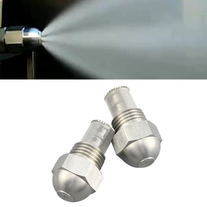 Pulverizador de quemador de boquilla de atomización de combustible de acero inoxidable con rosca de 1/4 ''con filtro-Boquilla de aceite de gas de orificio de 0,1-2,0mm - Product Image 4