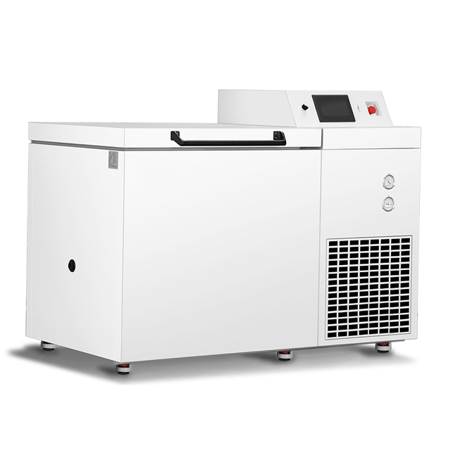 CE Certified 128L Large Capacity Cryo-freezer Cryogenic ultra Low Temperature Freezer Chest -150c