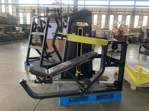 Équipement de fitness commercial, machine à presser multi-positions avec poids, pour l'entraînement de la force des épaules et de la poitrine en position assise, pour la musculation <span class=keywords><strong>du</strong></span> <span class=keywords><strong>haut</strong></span> <span class=keywords><strong>du</strong></span> <span class=keywords><strong>corps</strong></span> - Product Image 5