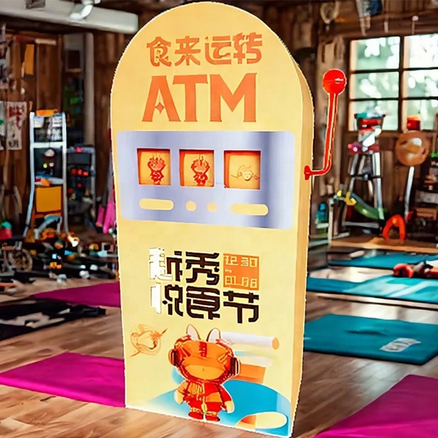 Mechanical Slot Machine Lottery Game Interactive Games Event Games Carnival Games Event Props