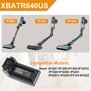 Batería Recargable para Aspiradora 21.6V 4000mAh para Shark IP1251 IP1255 IP1251C IP1220C IP3251 IP3225 IP3124 - Product Image 2