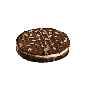 Gâteau au chocolat et aux biscuits, brownie glacé au miel, 8 pouces, 850g, gâteau carré faible en gras pour la vente en gros aux boulangeries - Product Image 4