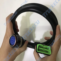 Cable de diagnóstico OBD2 para vocom I 88890300 VOCOM II 88890400 escáner 88890304 OBDII 16 pines Cable de conexión Cable de diagnóstico de camión