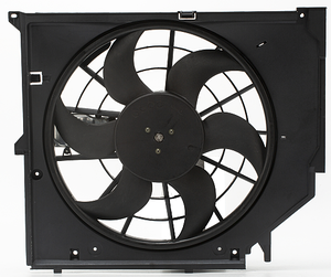 VOLLSUN para <span class=keywords><strong>BMW</strong></span> Serie 3 E46 316 318 <span class=keywords><strong>320</strong></span> 323 325 328 330, ventilador de refrigeración del radiador, montaje del Motor del condensador 17117561757 - Product Image 2