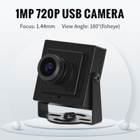 3200 720P H65 1.44mm 180 derece balıkgözü Lens HD arka aydınlatma USB Mini kamera ücretsiz sürücü makinesi görüş endüstriyel kamera modülleri