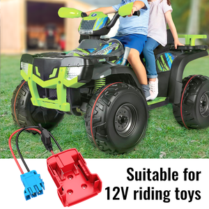 Cable de Alimentación de CC de <span class=keywords><strong>12</strong></span> AWG Compatible con Batería <span class=keywords><strong>Milwaukee</strong></span> de 18V, Adaptador de Corriente para PC, para Niños Peg-Perego - Product Image 5