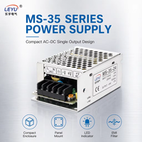 Alimentation à découpage AC/DC série MS-35 35W, sortie unique 110V 220V 5V 12V 24V, driver d'éclairage LED