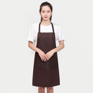 Brand Custom Logo Non-Woven Fabric <b>Kitchen</b> Bib <b>Apron</b>-Eco-friendly Durable Washable Reusable Anti-fouling Sleeveless 1-4 - Product Image 3