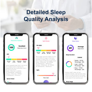 המחיר הטוב ביותר בשורש כף היד דום נשימה עם דופק חשמלי עבור הקרנת דום נשימה בשינה - Product Image 3