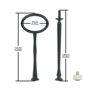 2 Tier Goud Kleur Wedding Desscert Dienblad Fitting Cupcake Goedkope Cookie Cake Stand Hardware Kit CSH-014 - Product Image 3