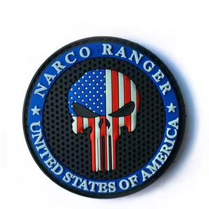 Personalización especializada, producción directa del fabricante, etiqueta termoadhesiva de PVC de caucho blando 2D, parche de PVC - Product Image 2