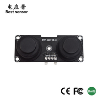 DYP-A02YY Pemancar & Penerima Terpisah Lima Mode Output Opsional Modul Sensor Jarak Ultrasonik untuk Penginderaan Objek