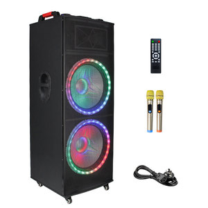 Lớn điện đôi 15 ''loa DJ giai đoạn woofer KTV Loa supersound PA Loa di động không dây - Product Image 2