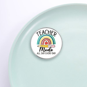 Badges ronds personnalisés imprimés pour le dropshipping – Épingles de revers sur mesure avec dessins animés, citations inspirantes, animaux et plantes - Product Image 3