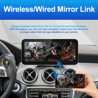 Écran tactile 8,8'' style original C204 W204 pour Mercedes Benz Classe C W204 2011-2014 NTG4.5 avec Carplay et réseau 4G