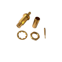 Conception personnalisée à bas prix Connecteur RF SMC-C-J1.5 Fiche mâle Connecteur SMC Câbles à sertir RG174 RG316