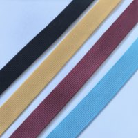 Bande élastique personnalisée de 15 mm, multicolores, bande élastique personnalisée pour la couture, accessoires de vêtements, bande élastique