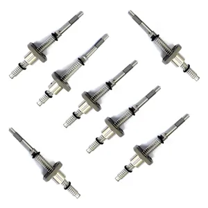 Sıfır eksenel oyun mini 10mm çap kurşun 2mm 3mm 4mm 1002 1003 1004 flanş flange mikro vidalı CNC freze makinesi için