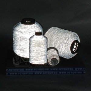 Chất Lượng Cao Ánh Sáng Cao Phản Quang Sợi Phản Quang Dệt Kim Sợi Phản Quang Dệt Sợi Cho Dệt Kim - Product Image 4