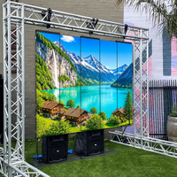 Système complet de mur vidéo intérieur à écran couleur 4K P2.9 P3.91 P4.8 Écran vidéo LED Mur vidéo LED