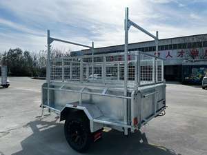 Remolque Volquete de Eje Único con Cubo de Rueda de Aleación de Aluminio y Caja Hidráulica para Neumáticos - Product Image 3