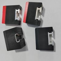 Barre d'impact résistante à l'usure pour convoyeur minier 75*100*1800mm avec caoutchouc noir UHMWPE 12,5mm