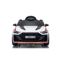 Voiture à pédales pour enfants sous licence, nouveau style, siège unique, batterie 12V, avec audio Bluetooth et lecteur de musique intégré