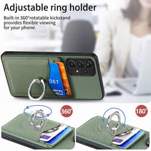 Vente en gros 2025 nouvelle bague porte-carte étui de téléphone pour Samsung S25 S24 Ultra, fente pour carte étui de téléphone pour Samsung A56 A36 A16 <span class=keywords><strong>A53</strong></span> - Product Image 5