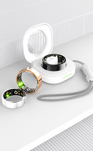 2026년 신제품 R11 헬스 스마트 링 손가락 피트니스 트래커 심박수 혈중 산소 모니터링 IP68 방수 충전 박스 안드로이드 - Product Image 3