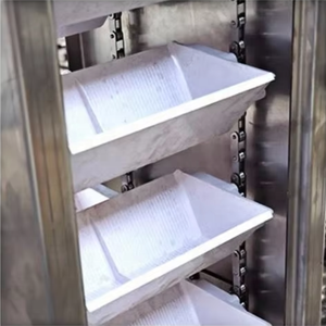 Elevatore a Tazze Tipo C in Acciaio Inox, Trasportatore per Movimentazione Materiali con Velocità Regolabile per Sistemi Logistici Automatizzati - Product Image 2