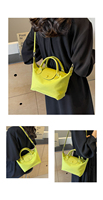 Sac fourre-tout de luxe de qualité professionnelle en NYLON, avec bouton de forme personnalisée, fermeture éclair de petite taille, Lurex, Bolsos