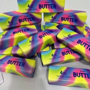 Juguete Antiestrés de Leche con Forma de Fresa - Material PU, Empaquetado Individualmente, Barra con Forma de Mantequilla para Estudiantes y Jóvenes Adultos - Product Image 1
