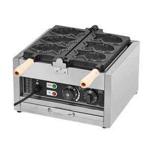 Commerciële ijsjesmachine Taiyaki, kattenpootvormig, elektrisch wafelapparaat voor het bereiden van snacks - Product Image 5