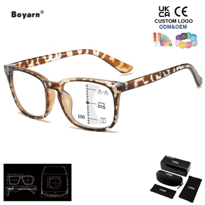 Lunettes de lecture multifocales progressives Boyarn pour femmes, lunettes de soleil anti-lumière bleue, lunettes de vue sur ordonnance, lunettes à dioptries PC - Product Image 1