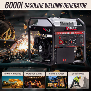 Générateur Inverter Portable à Essence 6000i P200A 225cc, Soudeuse DC 200A Double Usage, Générateur à Onde Sinusoïdale Pure 230V - Product Image 2